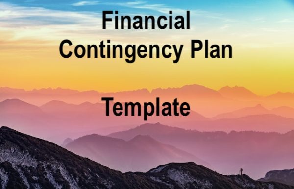 financial contingency plan template