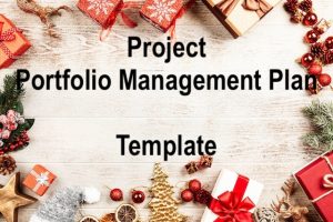 portfolio management plan template