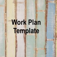 work plan template